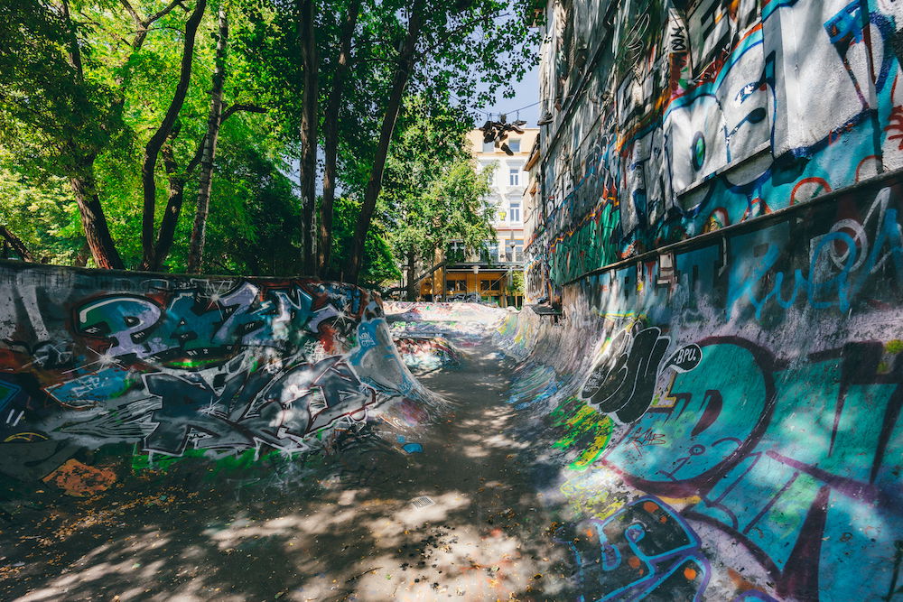 Rote Flora skatepark